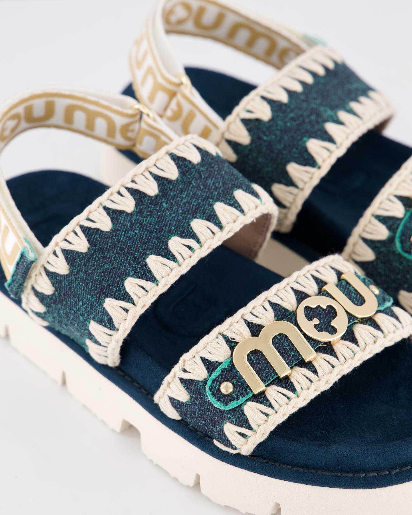 Dames Bio Sandaal Back Strap Beige