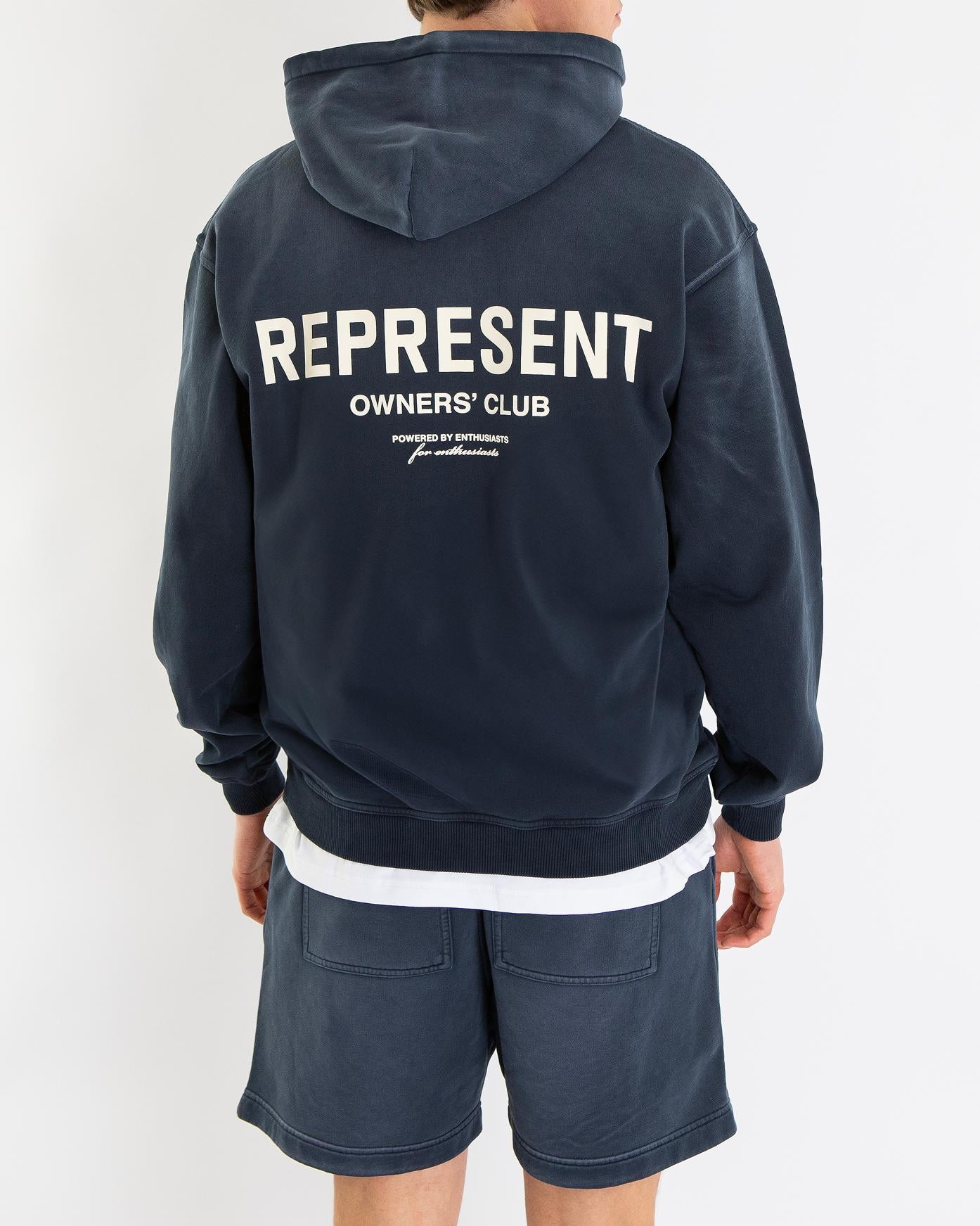 Heren Owners Club Hoodie Blauw
