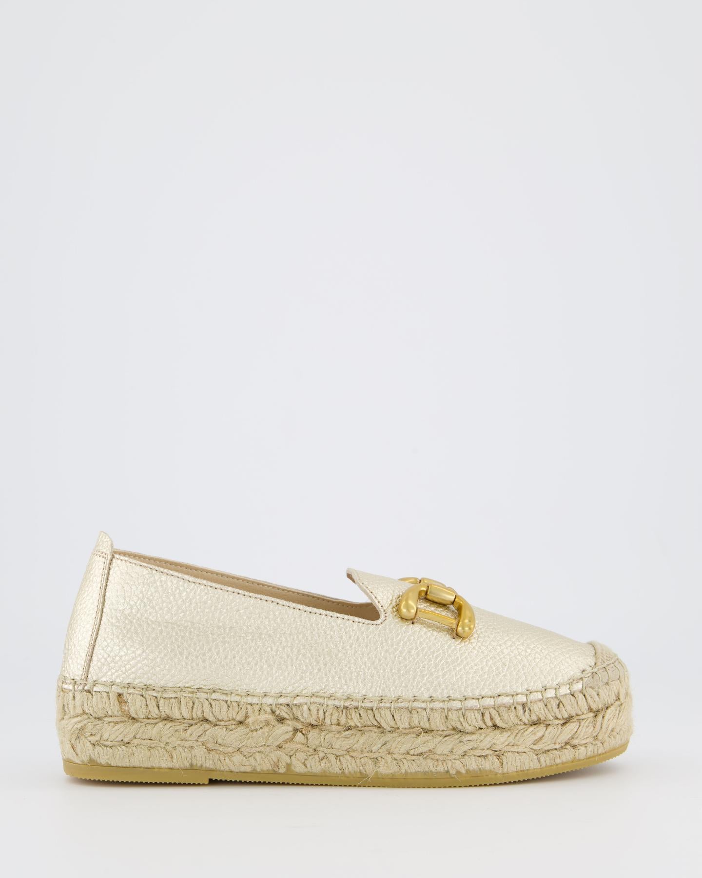 Dames Lucia Loafer Metallic/Goud