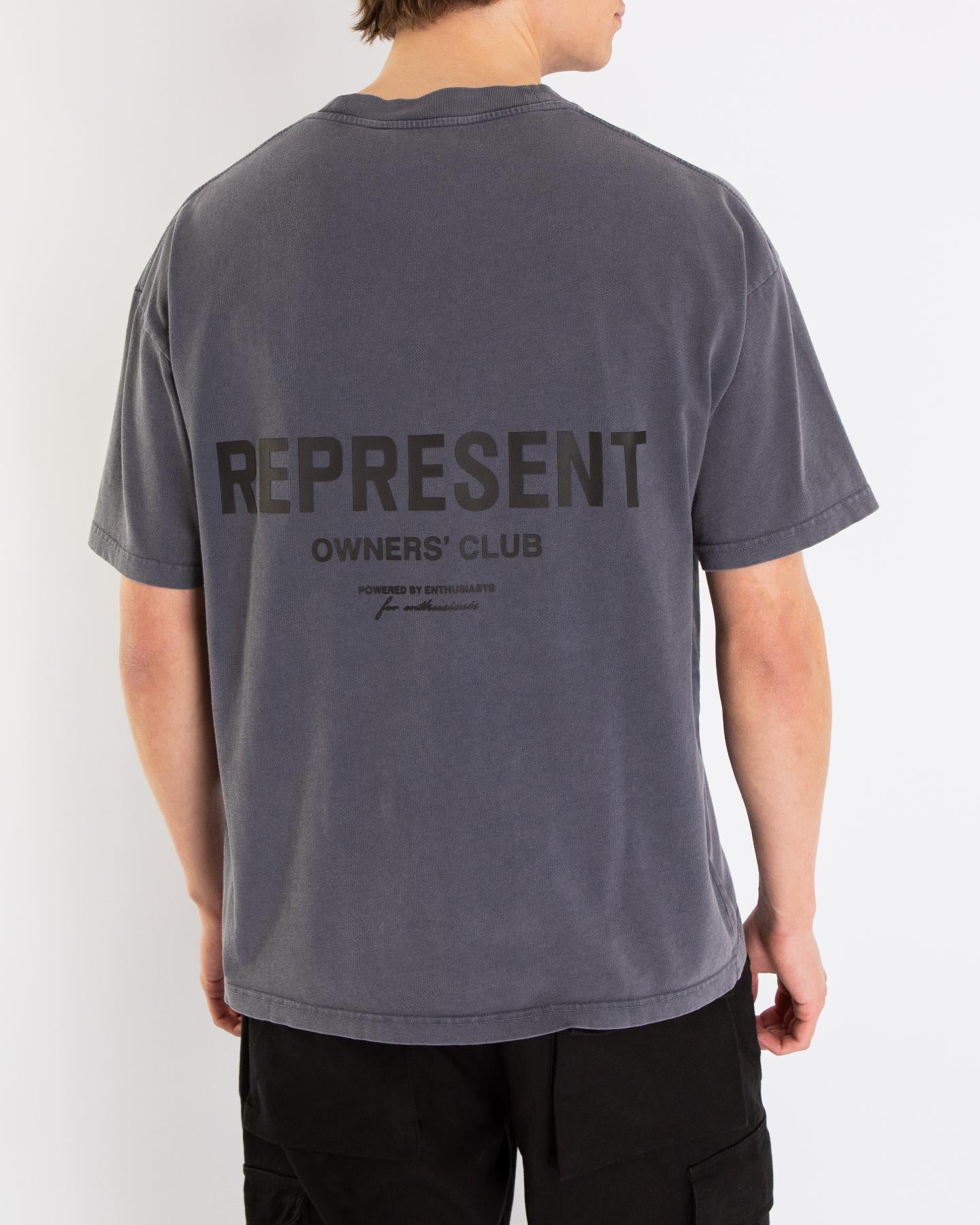 Heren Owners Club T-Shirt Grijs