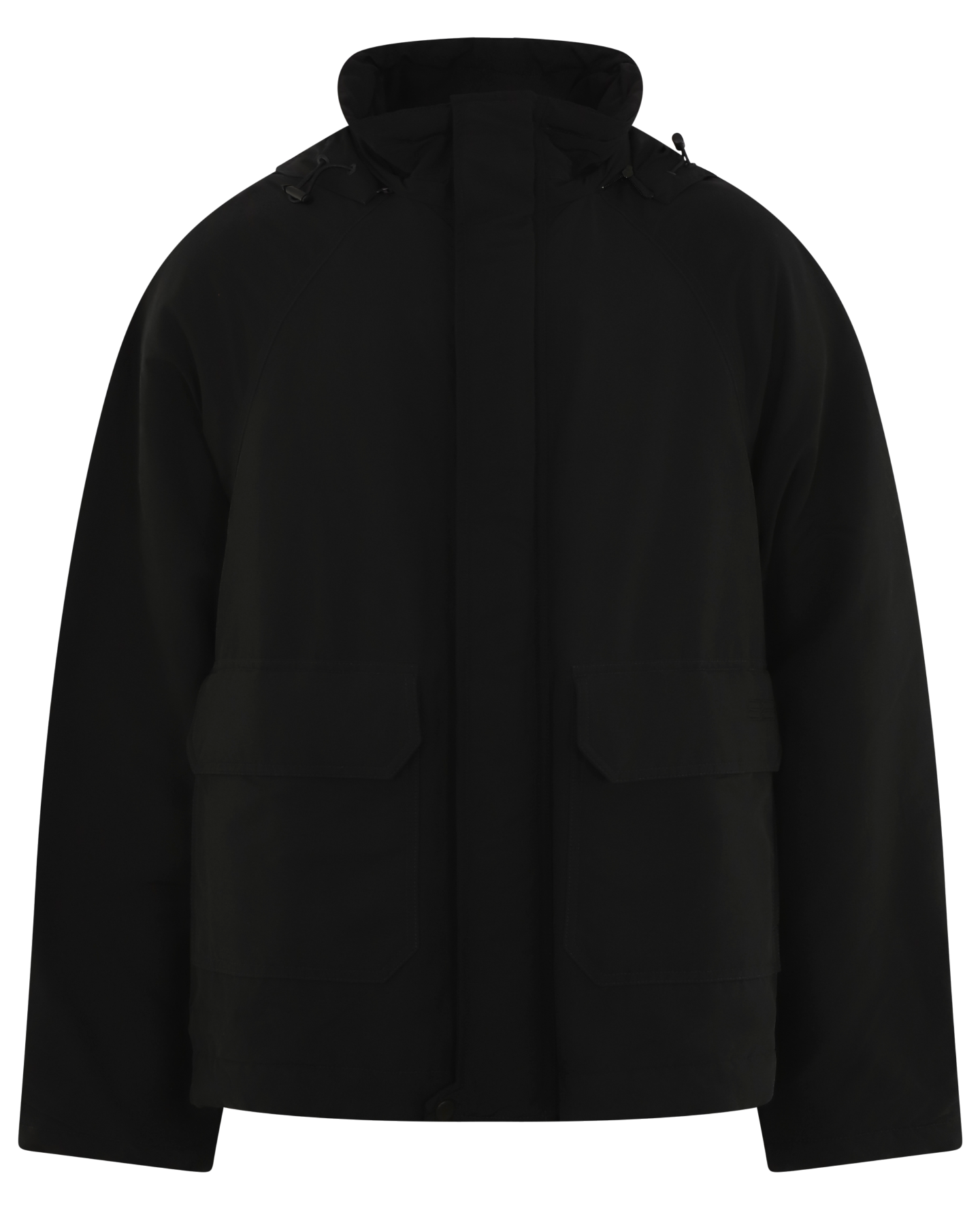 Heren Kick Parka Zwart