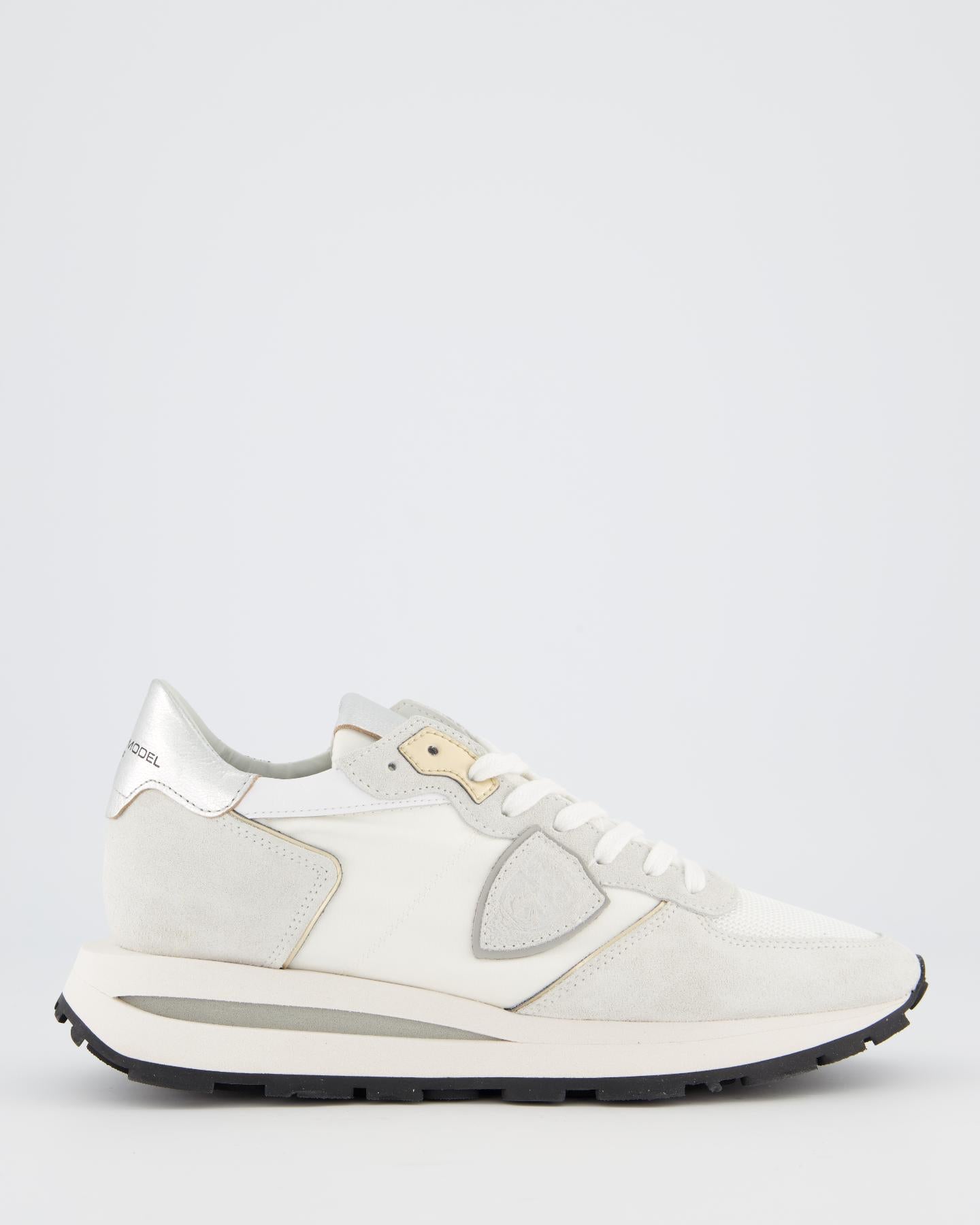 Dames Tropez Haute Sneaker Wit