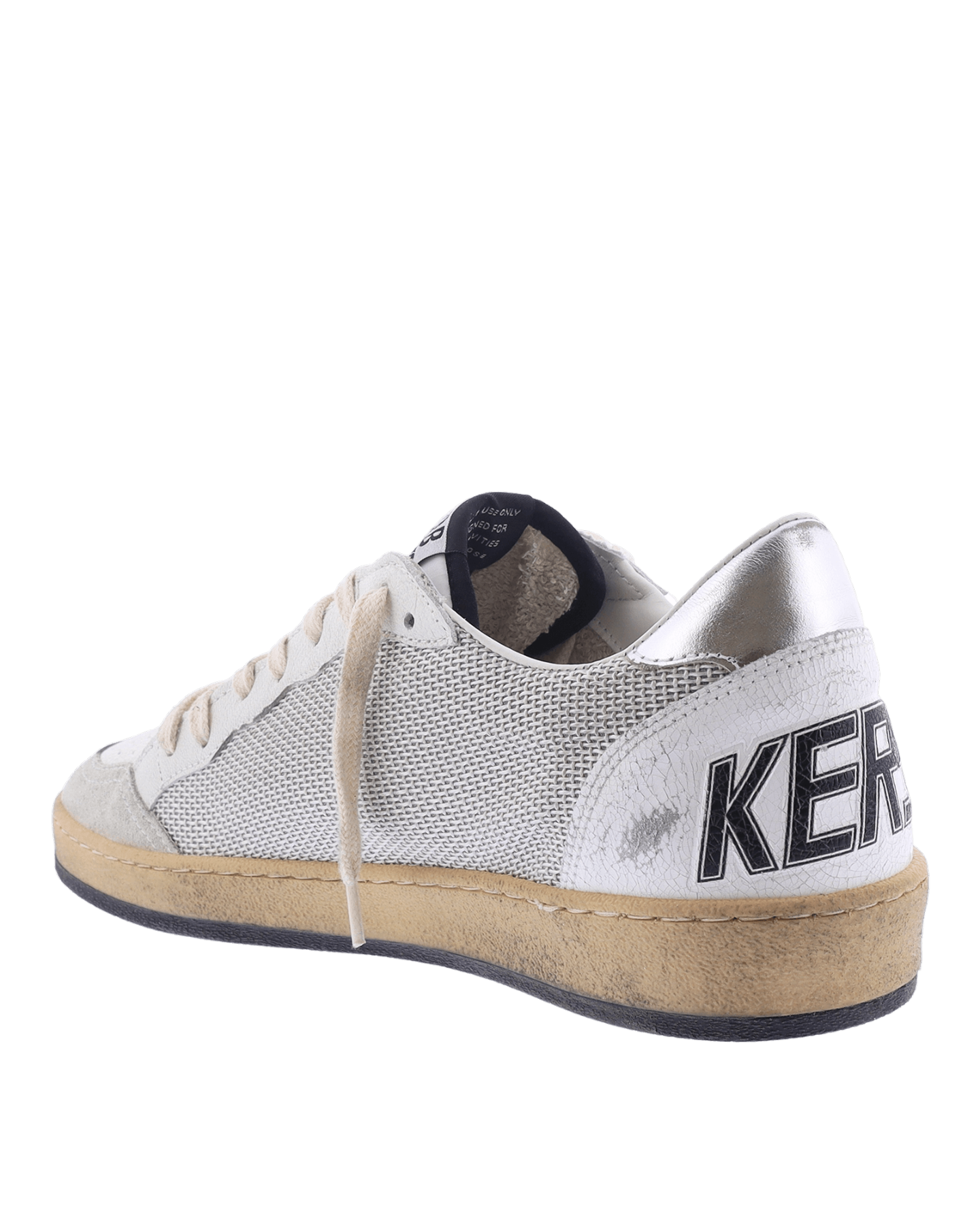 Heren Ball Star Sneaker Wit/Net