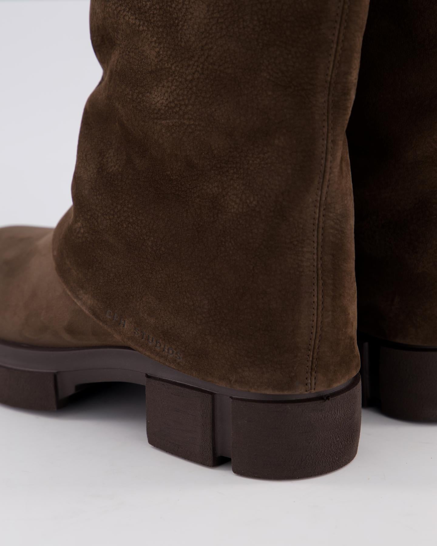 Dames CPH554 Suede Chocolat Boot