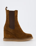 Gibaldi Damen Suede Wedge Chelsea Booty — huidige kleur