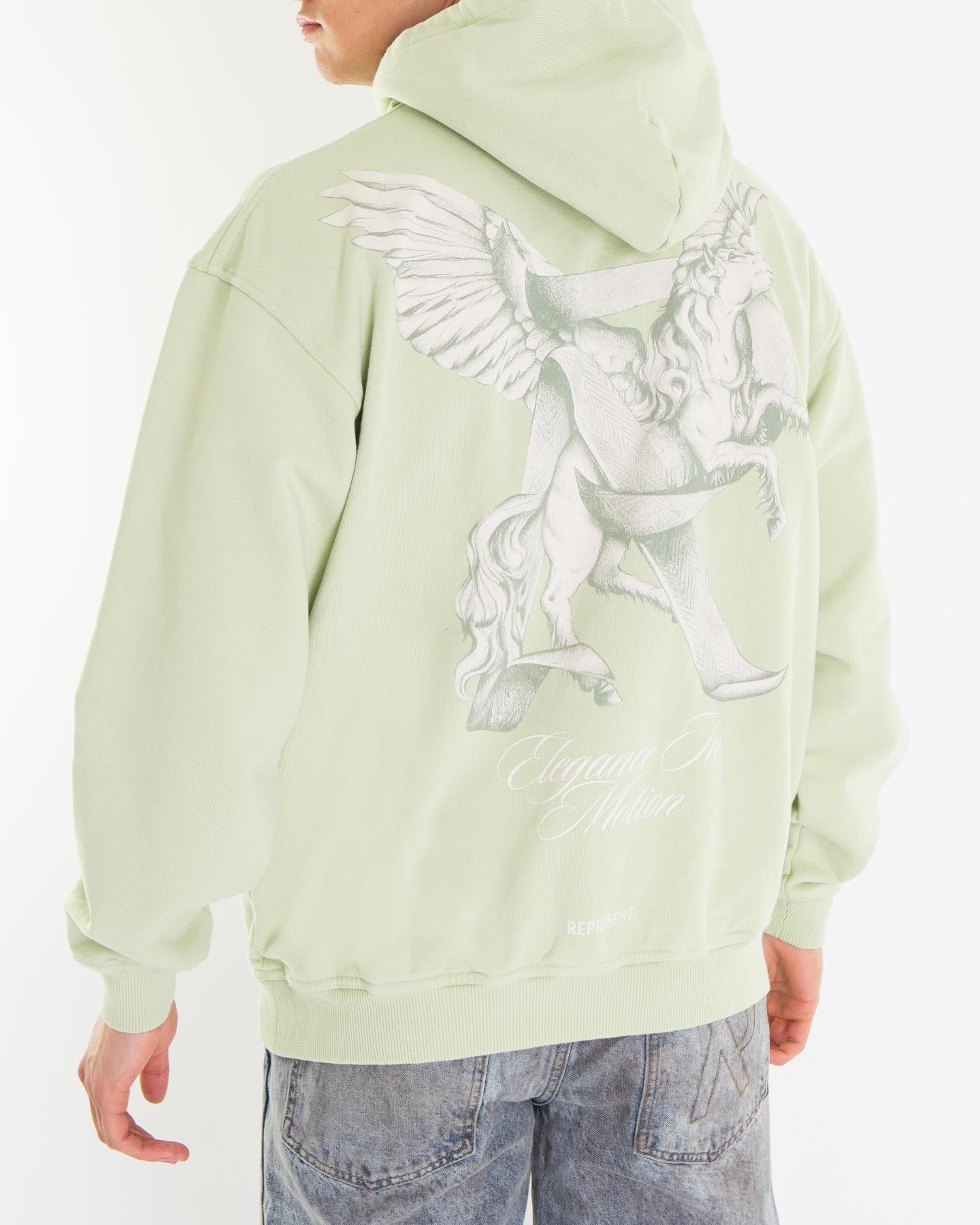 Heren Elegance InMotion Hoodie Groen