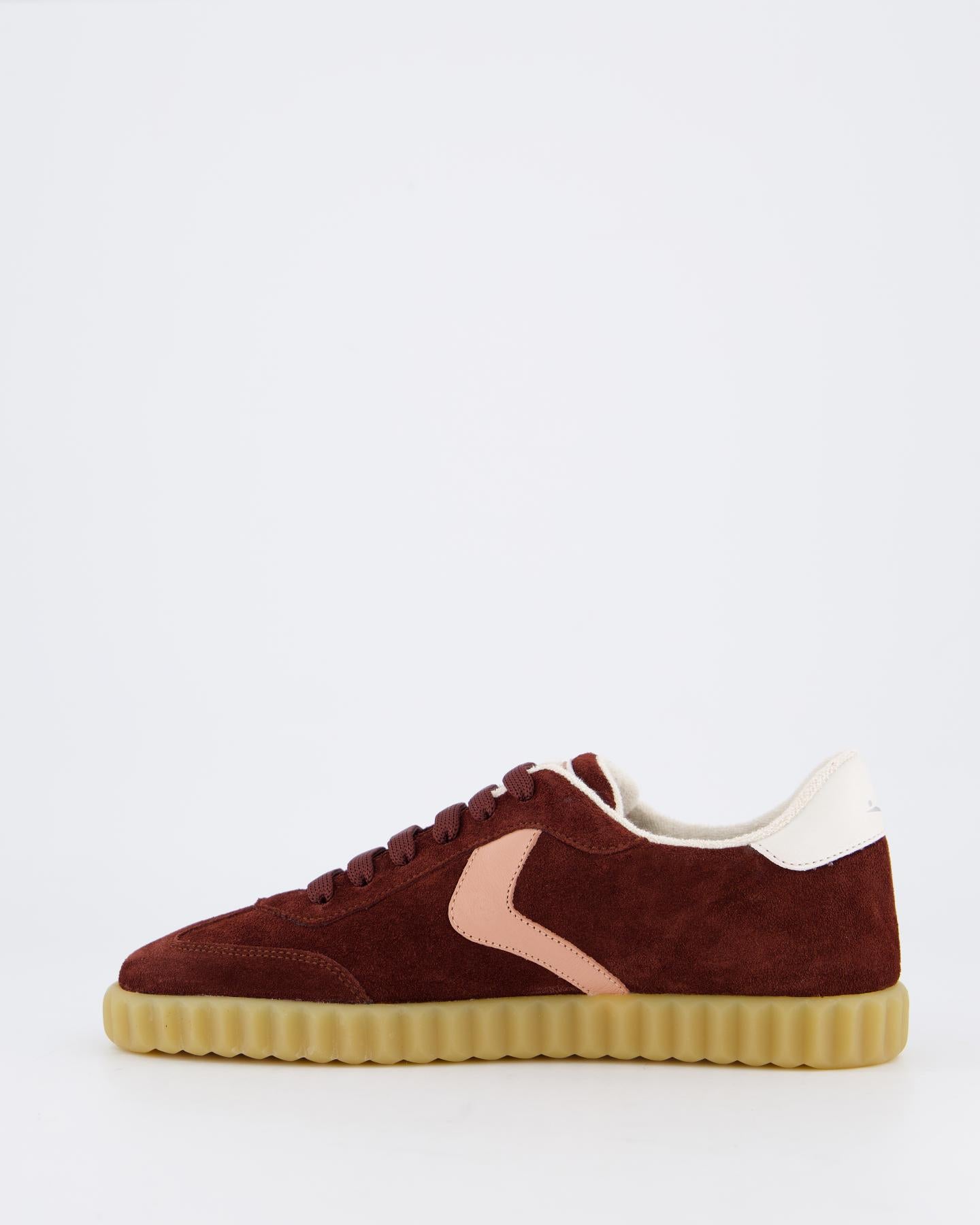 Dames Ines Suede Sneaker Rood