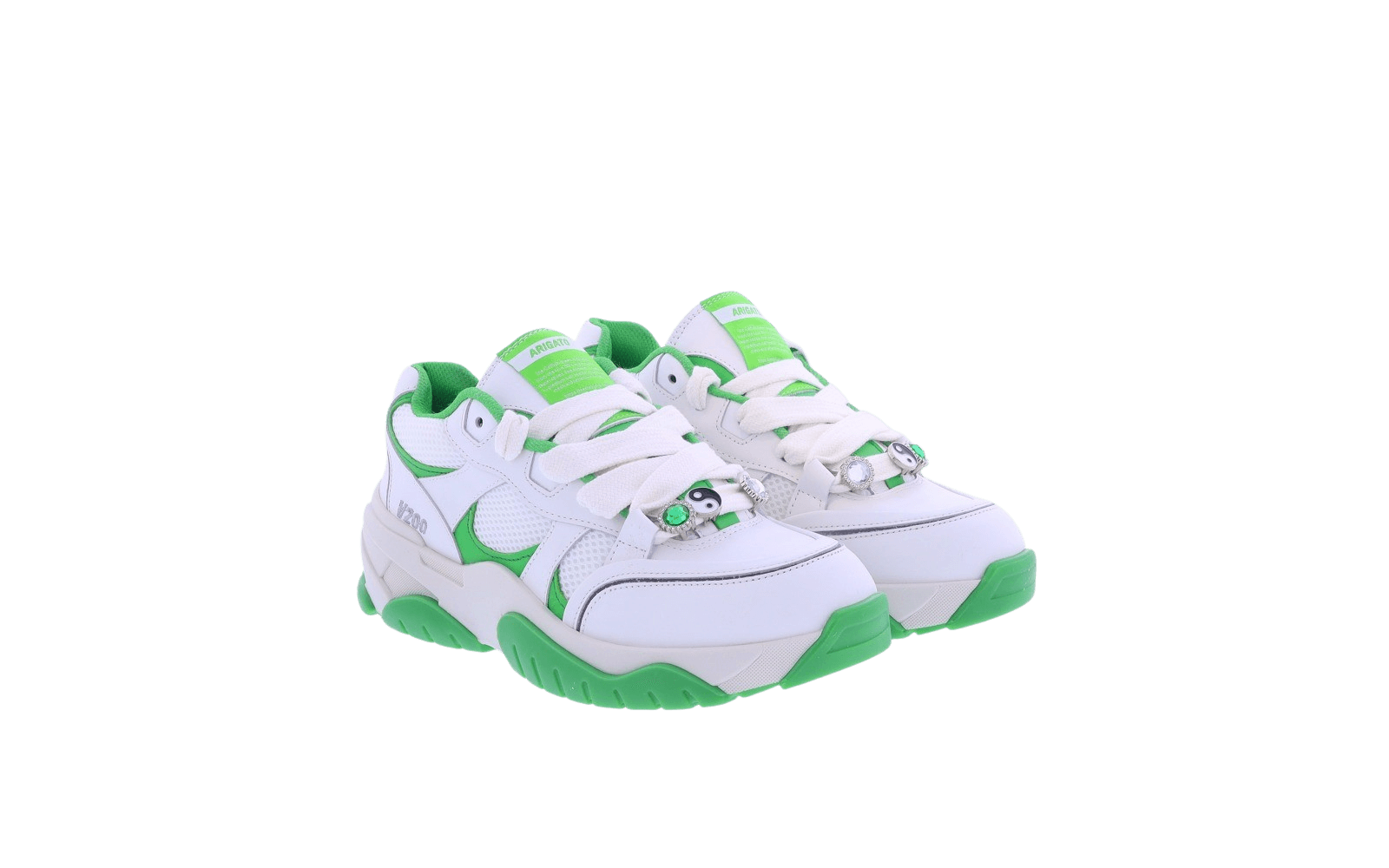 Dames Catfish Lo Wit/Smaragd