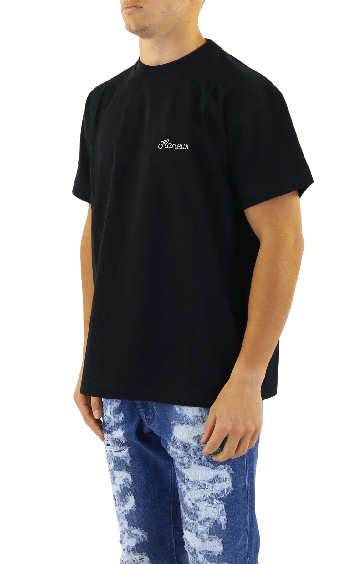 Heren Flaneur Signature T-Shirt