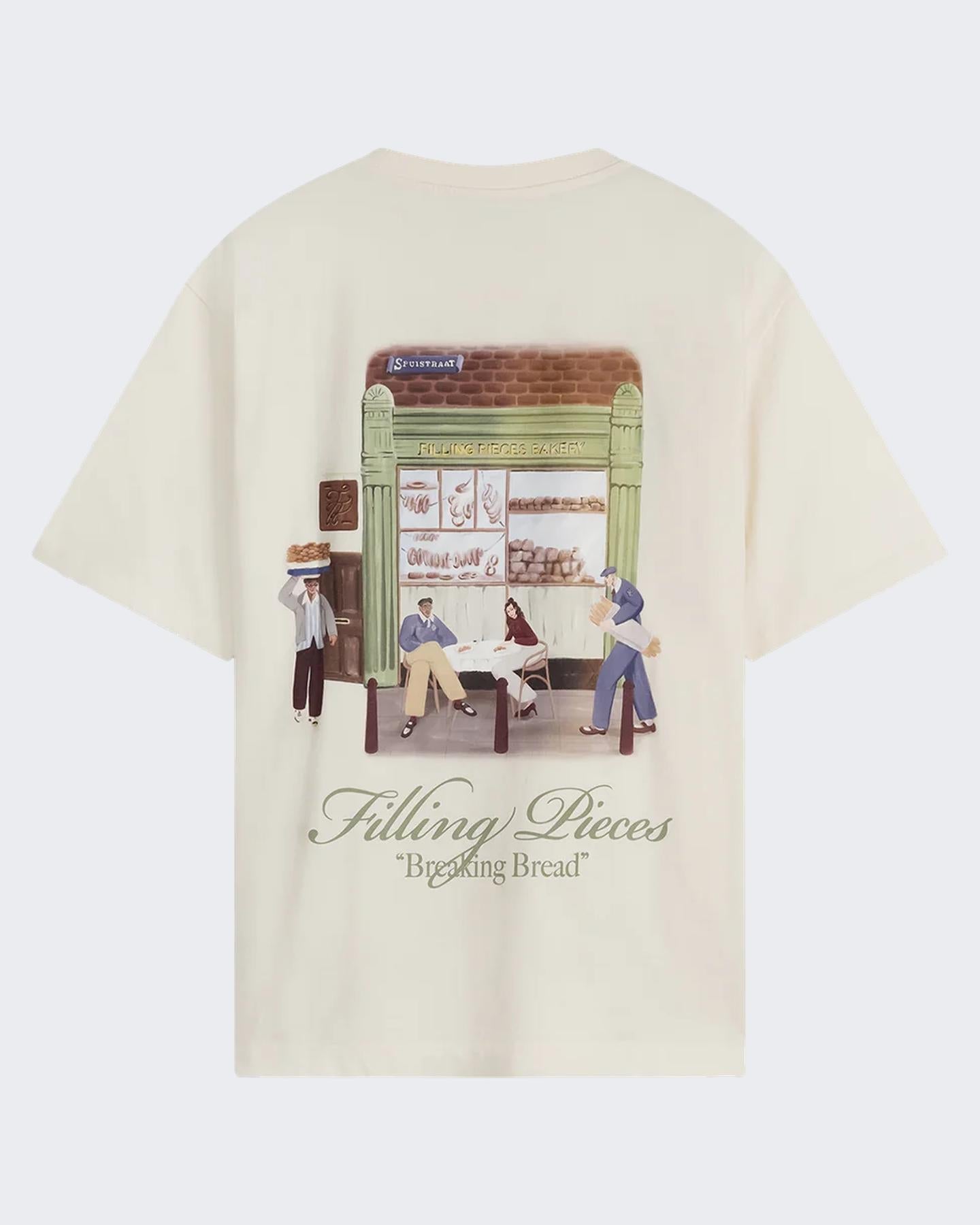 Filling Pieces Heren T-shirt Bakery - Eleganza.nl