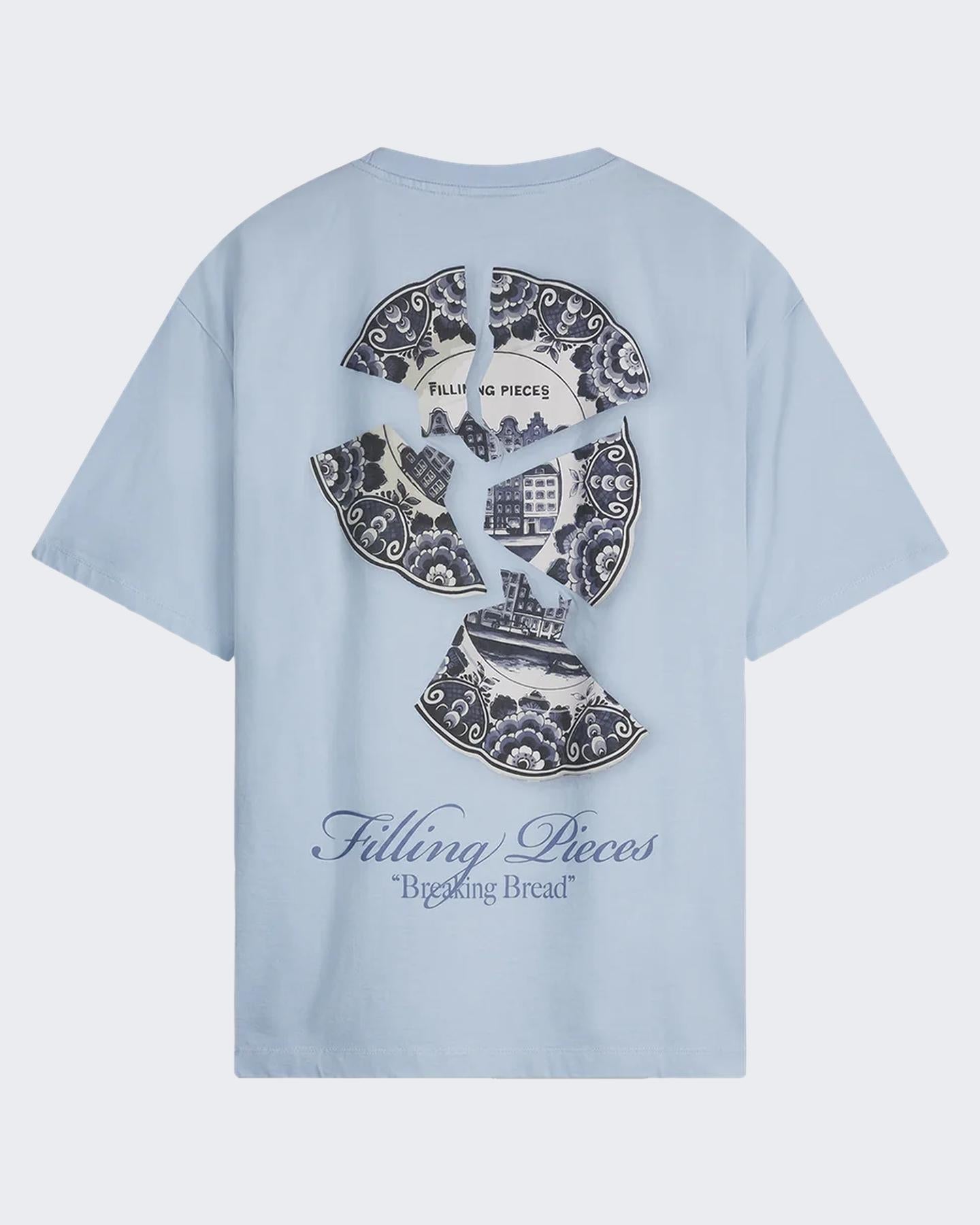 Filling Pieces Heren T-shirt Broken Plate - Eleganza.nl