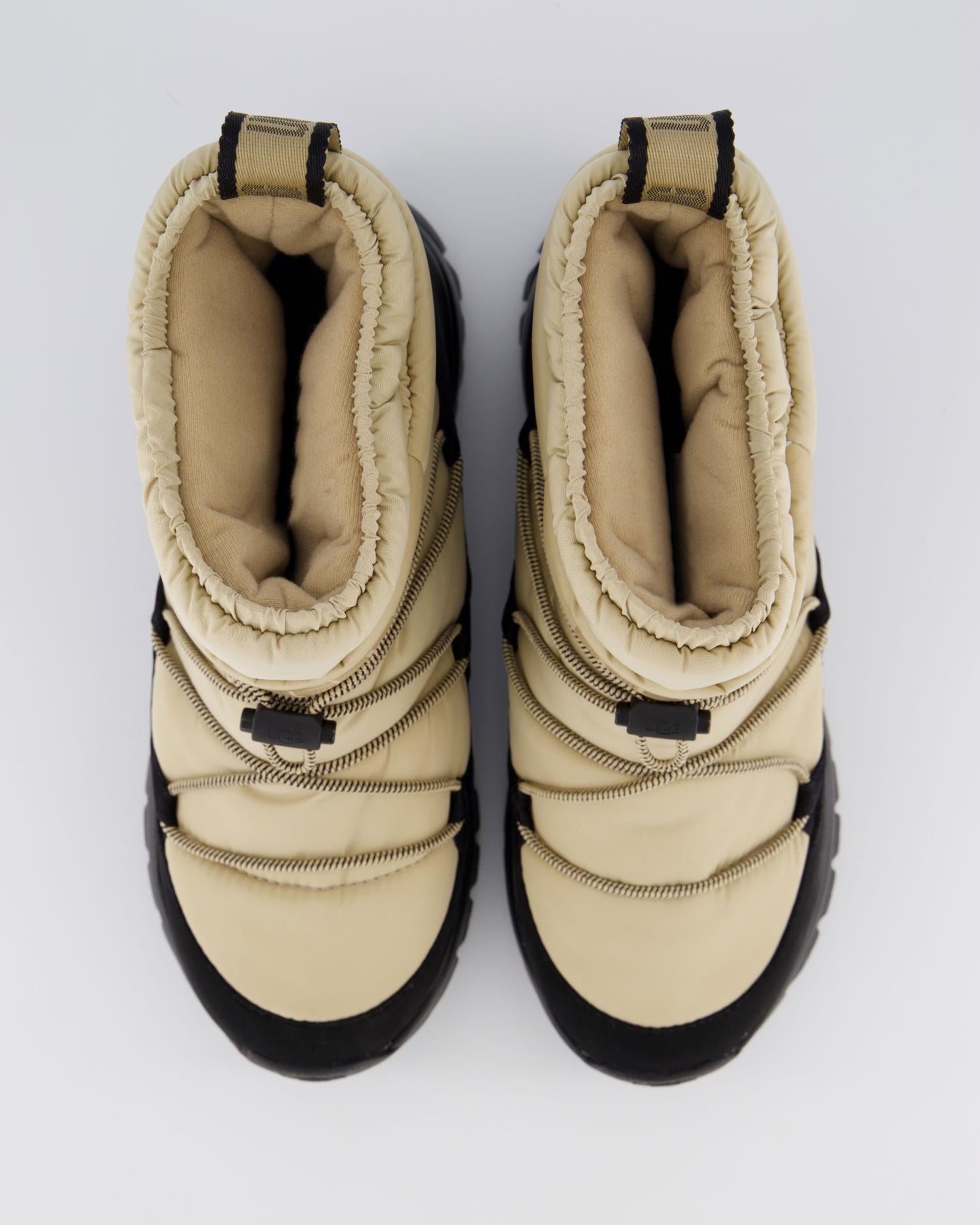 Dames Yose Puffer Mid Zwart/Mustard