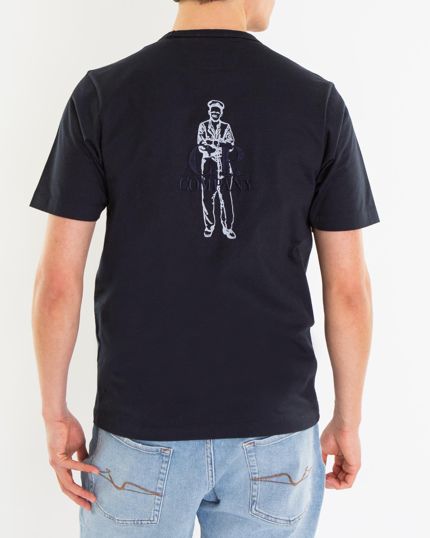 Heren Twisted Sailer Shirt Blauw