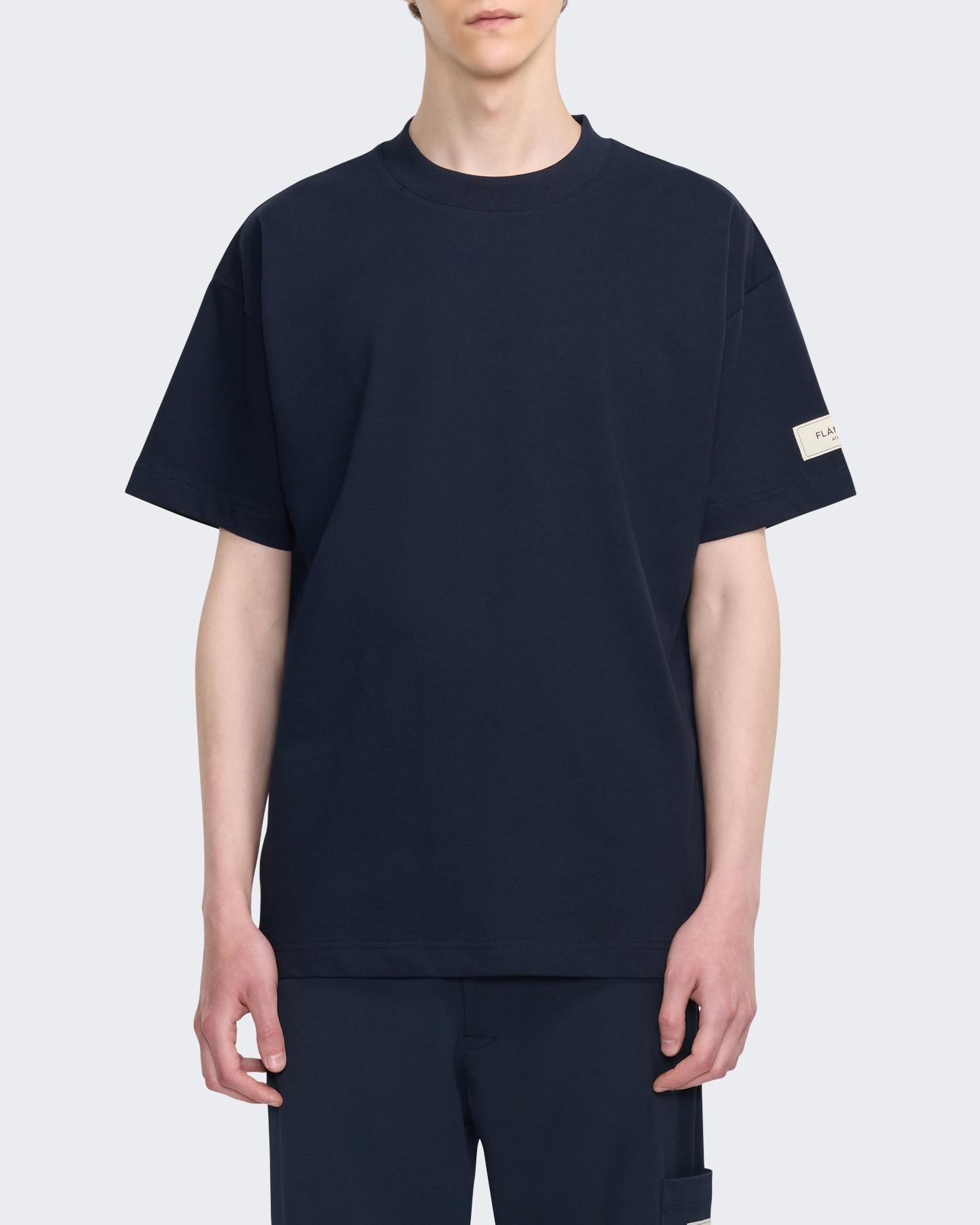 FLÂNEUR Heren Atelier T-Shirt - Eleganza.nl