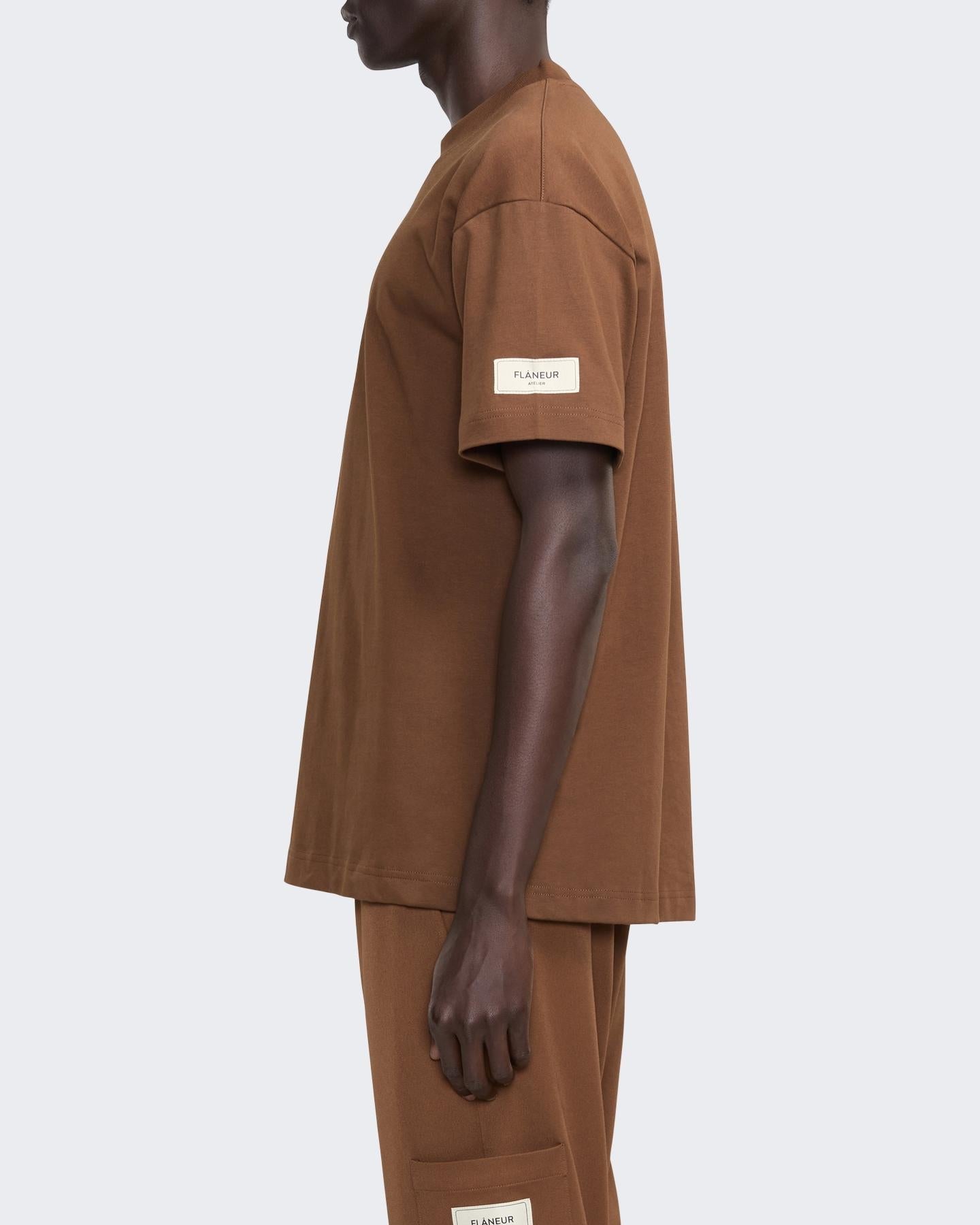 FLÂNEUR Heren Atelier T-Shirt - Eleganza.nl