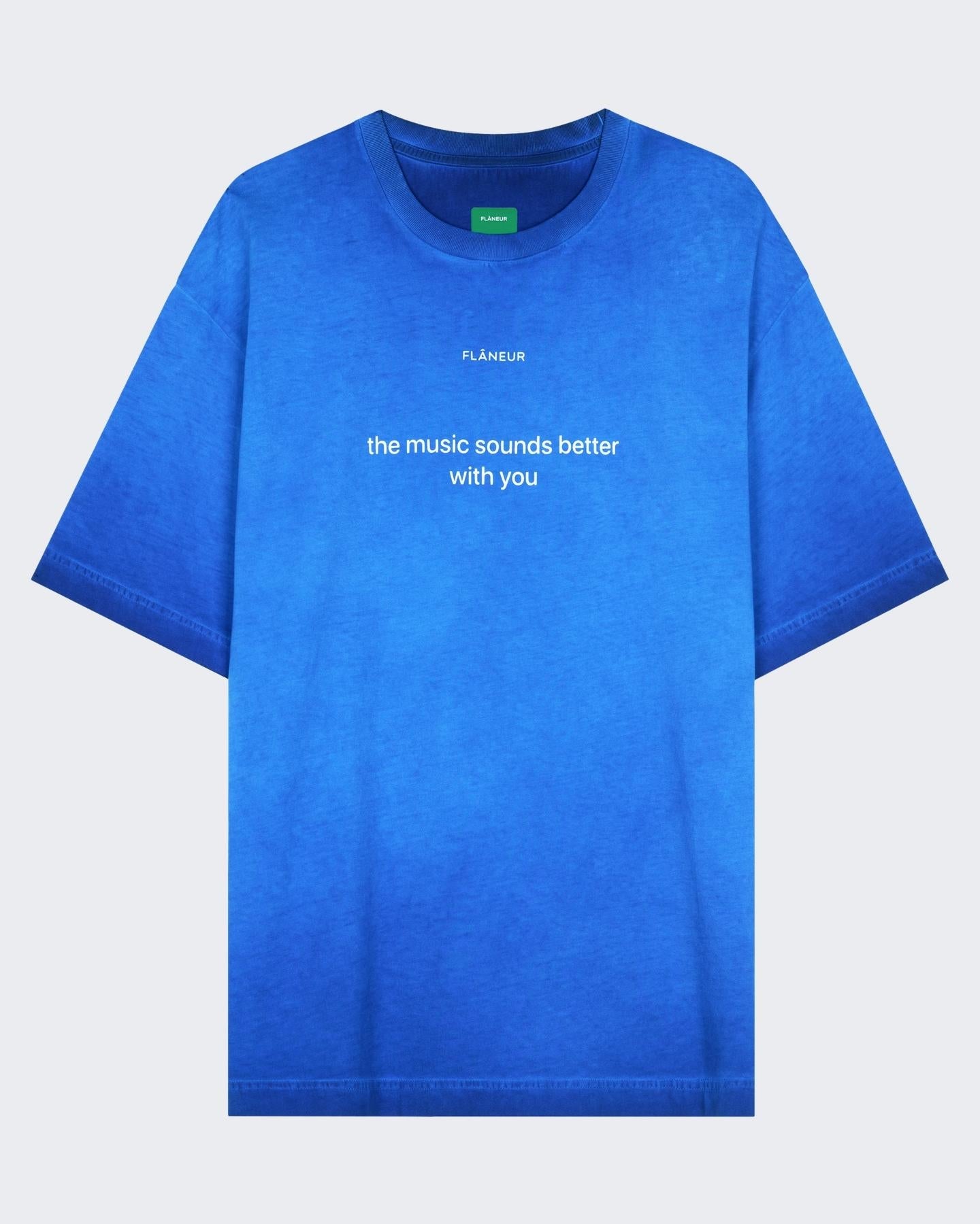 FLÂNEUR Heren With You T-Shirt - Eleganza.nl