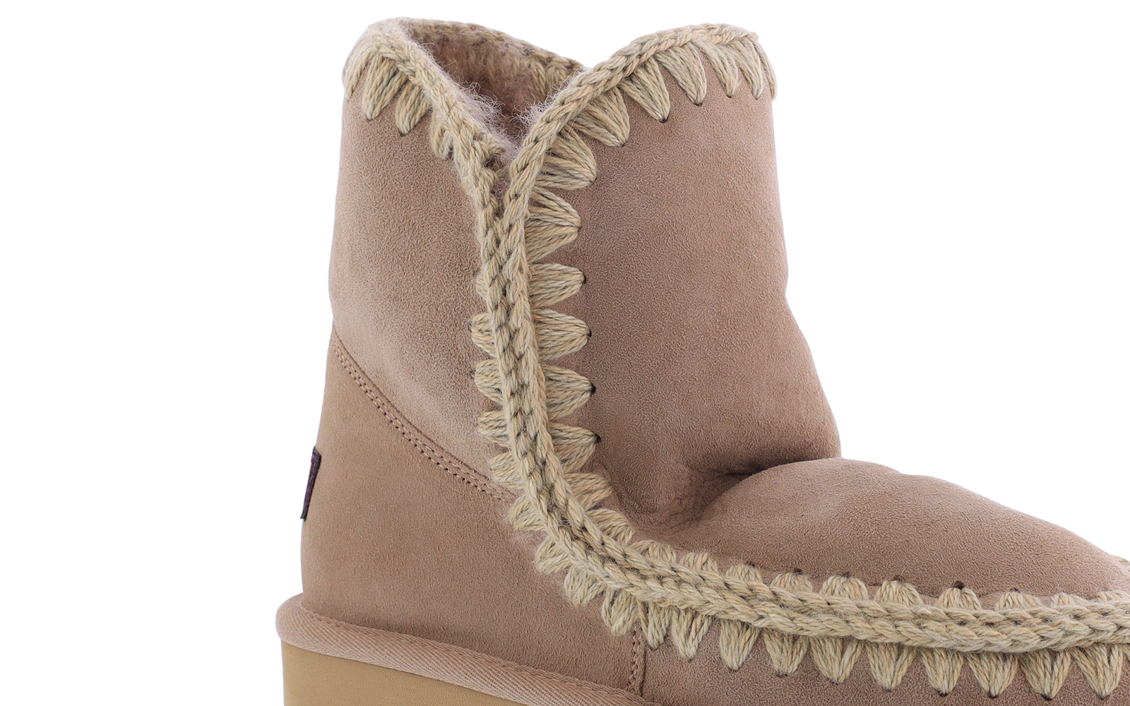 Dames Eskimo 18 Suede Boots Camel