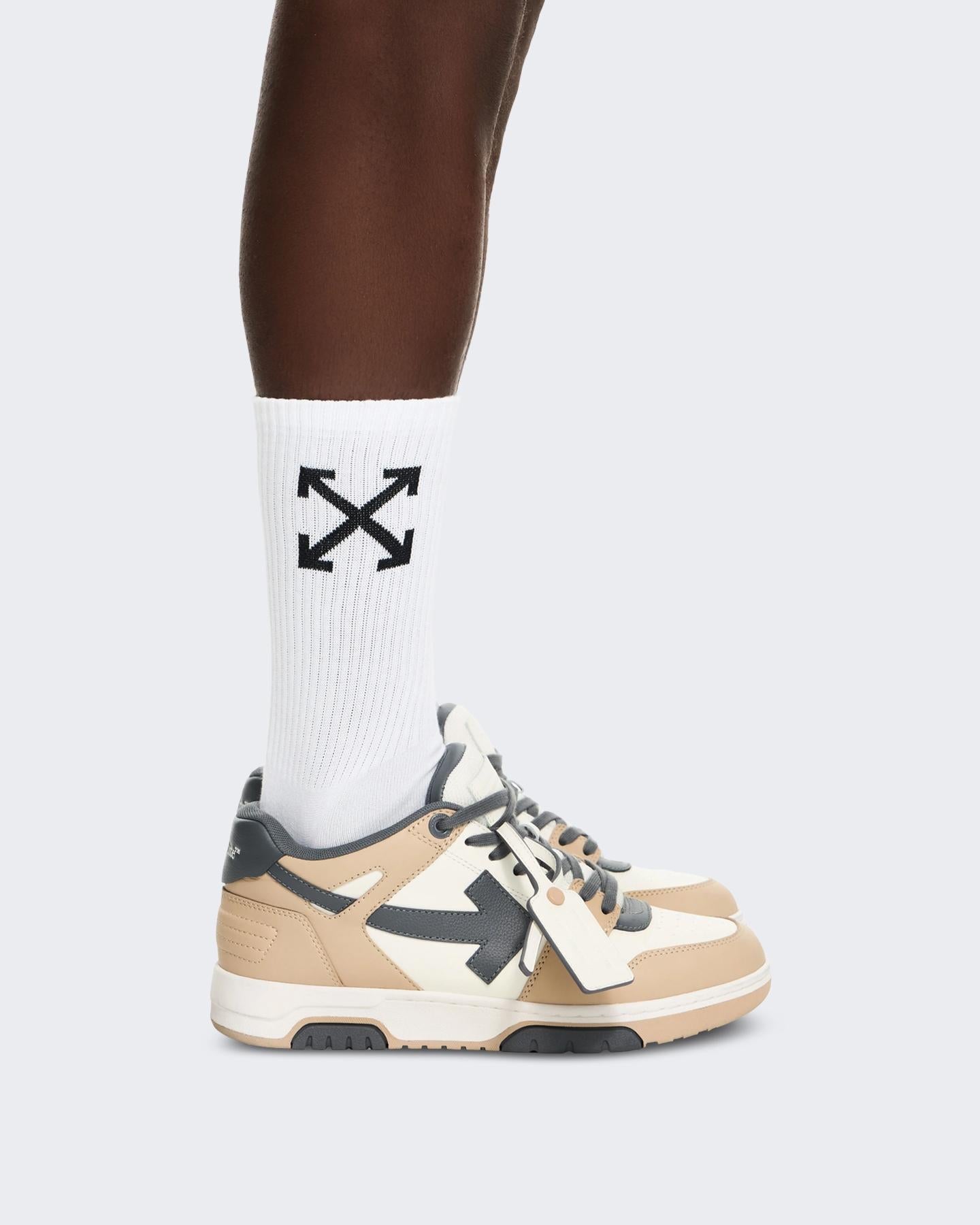 OFF WHITE Heren Out Of Office Sneaker Beige