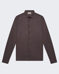 Herren Interlock Supima Hemd Langarm