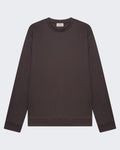 Grauer Herrenpullover aus schwerem Supima-Imitat
