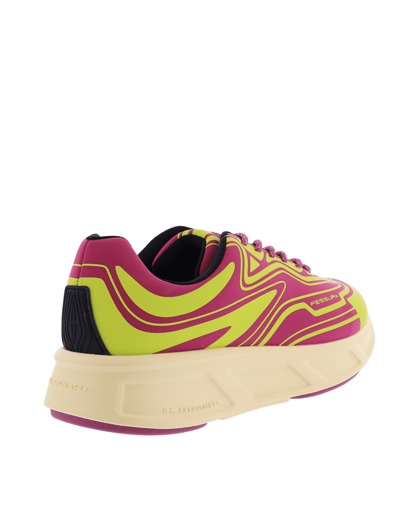 Dames Runflex 02 Sneaker Geel/Roze