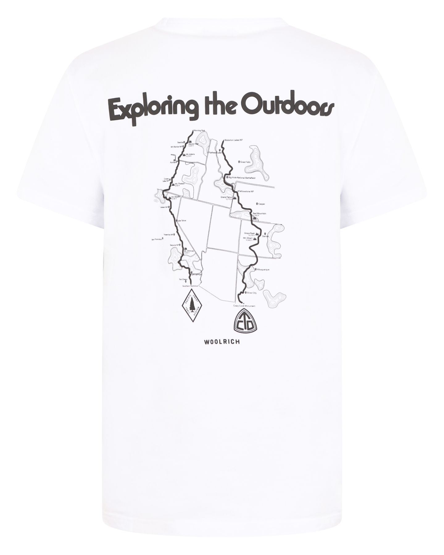 Heren Trail T-Shirt Wit