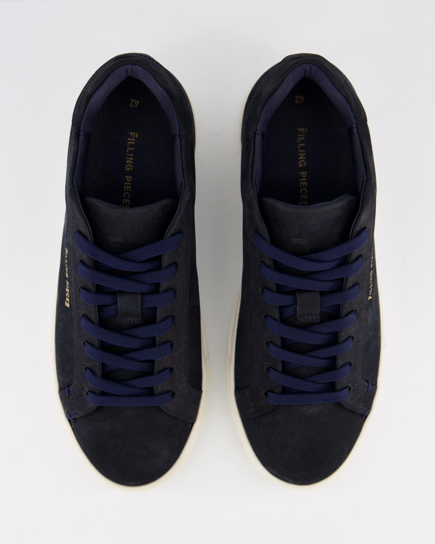 Heren Tiebreak Grain Sneaker Blauw