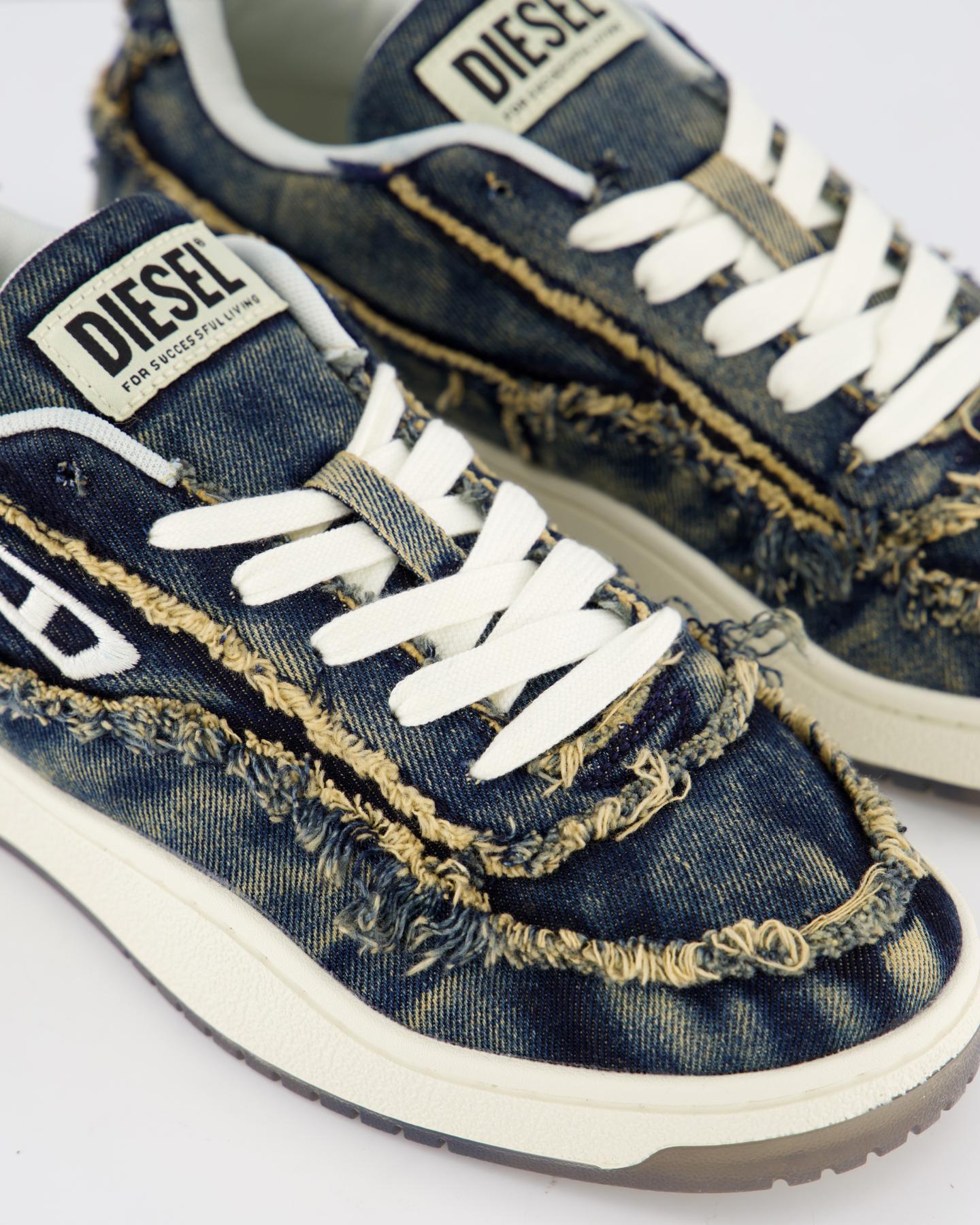 Heren Tracker-D Sneaker Blauw