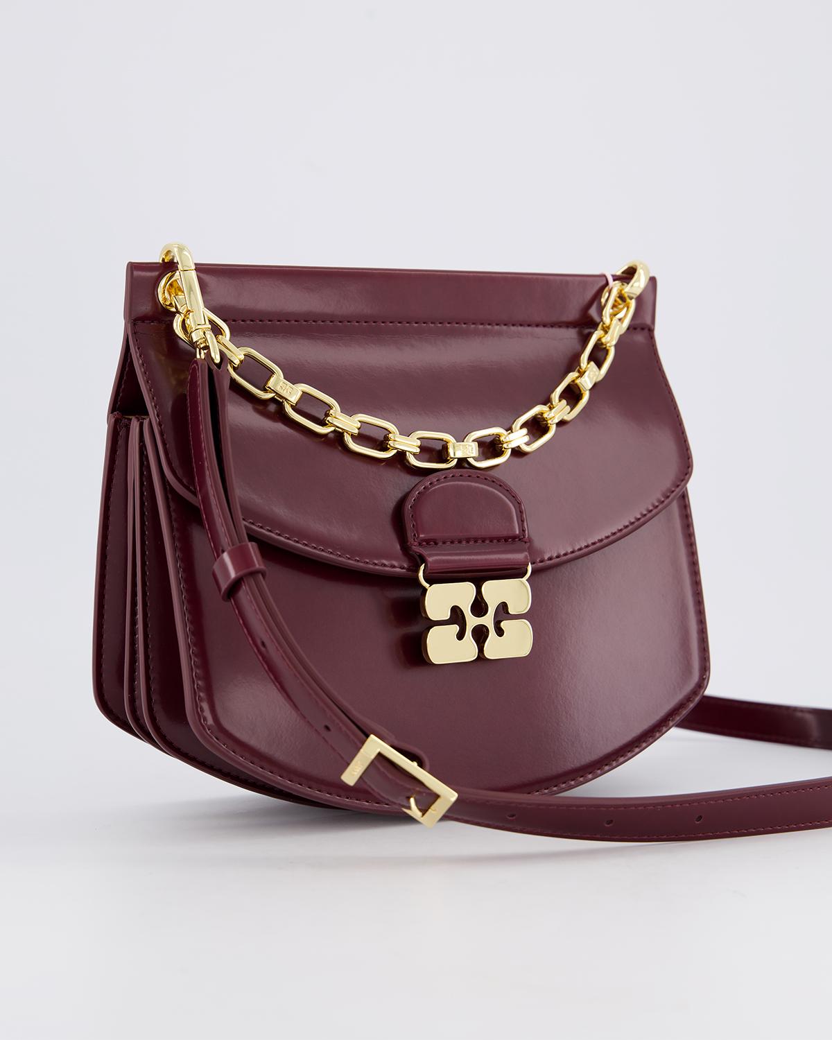 Ganni Dames Apo - G Bag Box Chain - Eleganza.nl