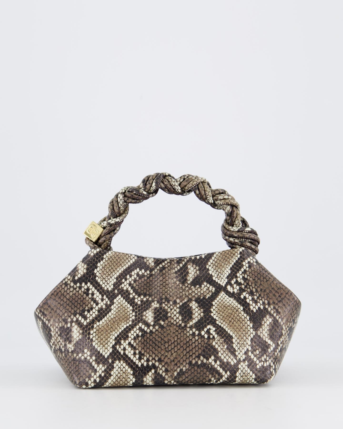 Ganni Dames Bou Bag Small Snake - Eleganza.nl