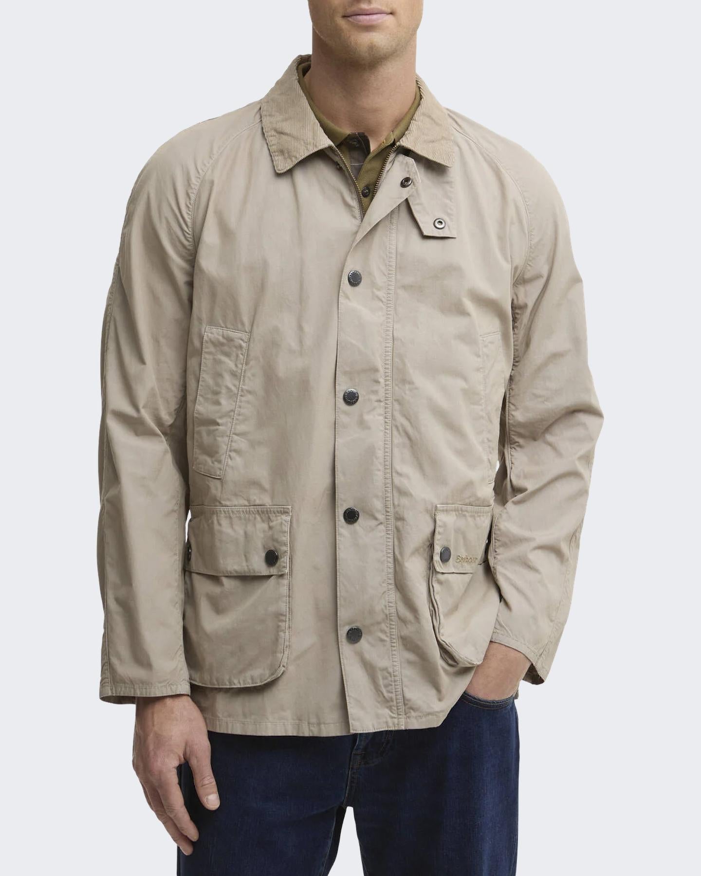 Heren Ashby Casual Jacket Grijs