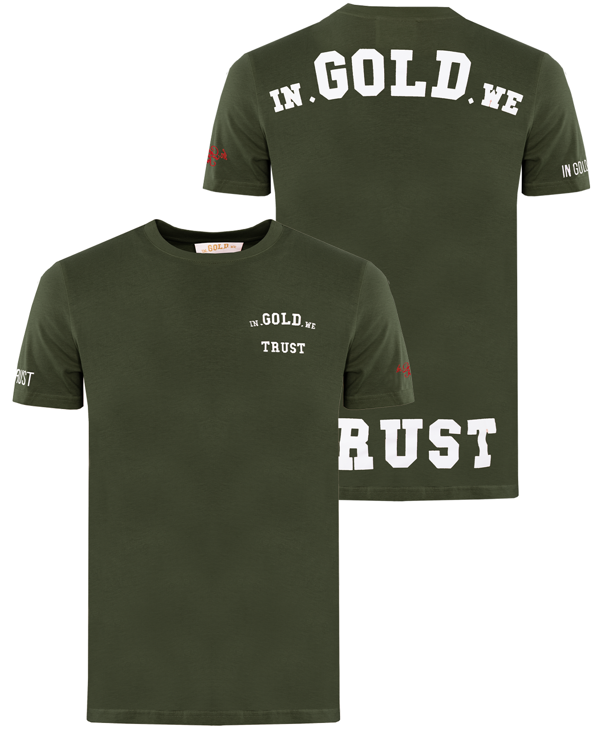 Heren The Pusha T-Shirt Groen