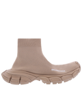 Damen 3Xl Sock Knit Beige