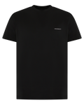 Schwarzes Herren-T-Shirt mit Logo — huidige kleur