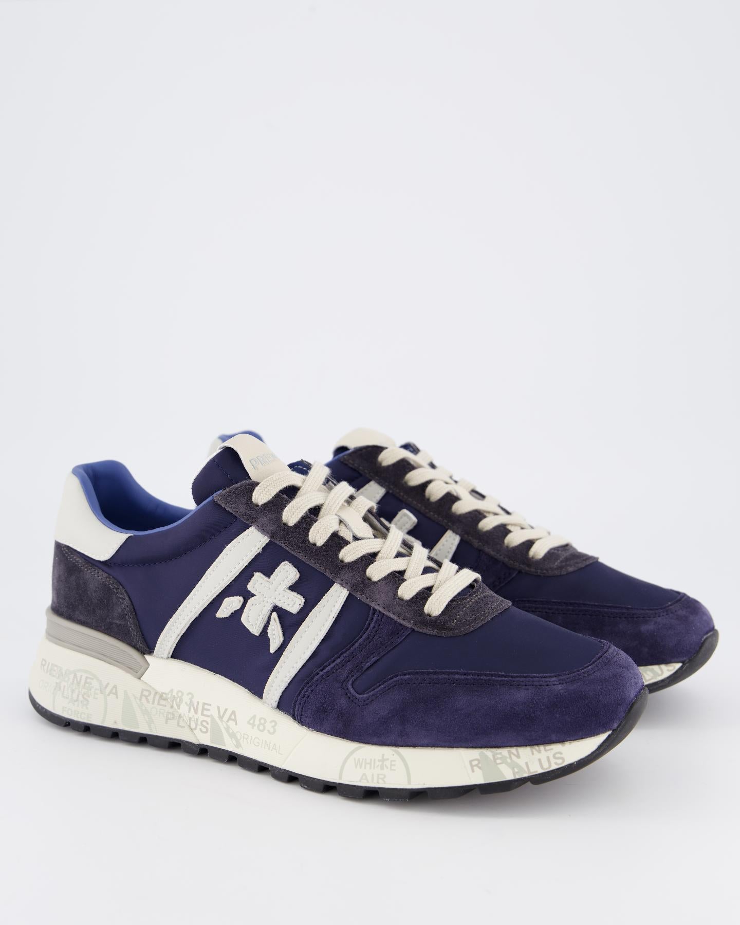 Heren Lander Sneaker Blauw