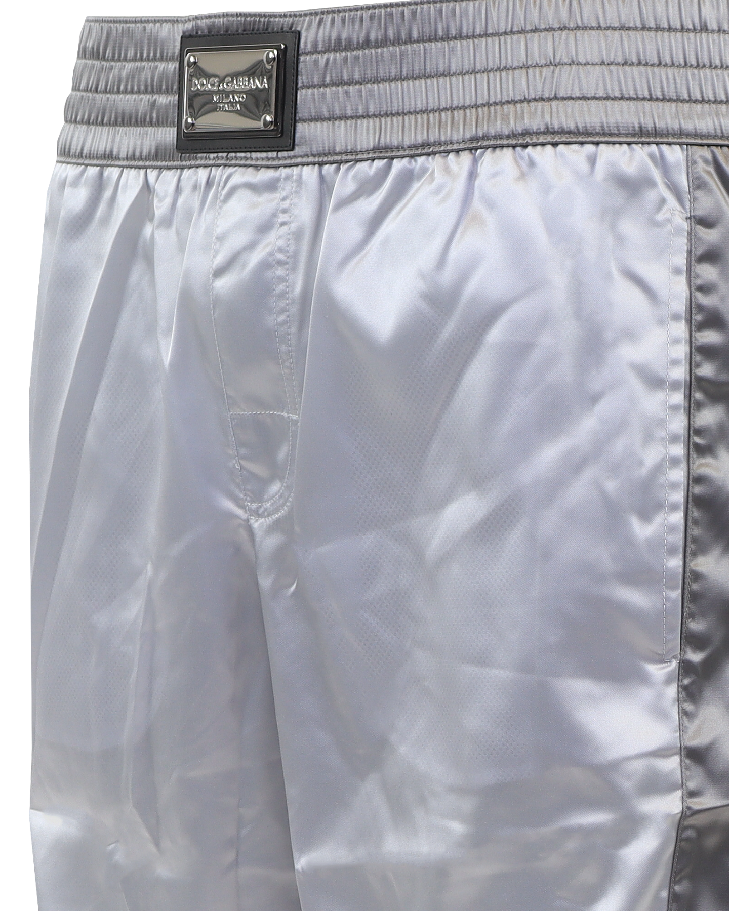 Heren Swim Trunks Metallic/Grijs