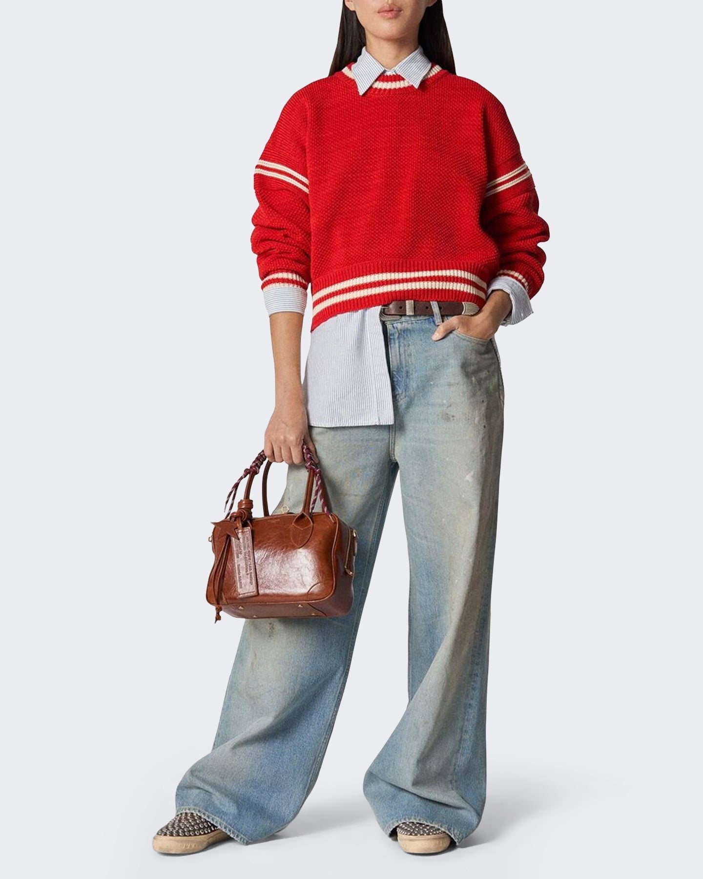 Golden Goose Dames Melody Jeans Blauw - Eleganza.nl