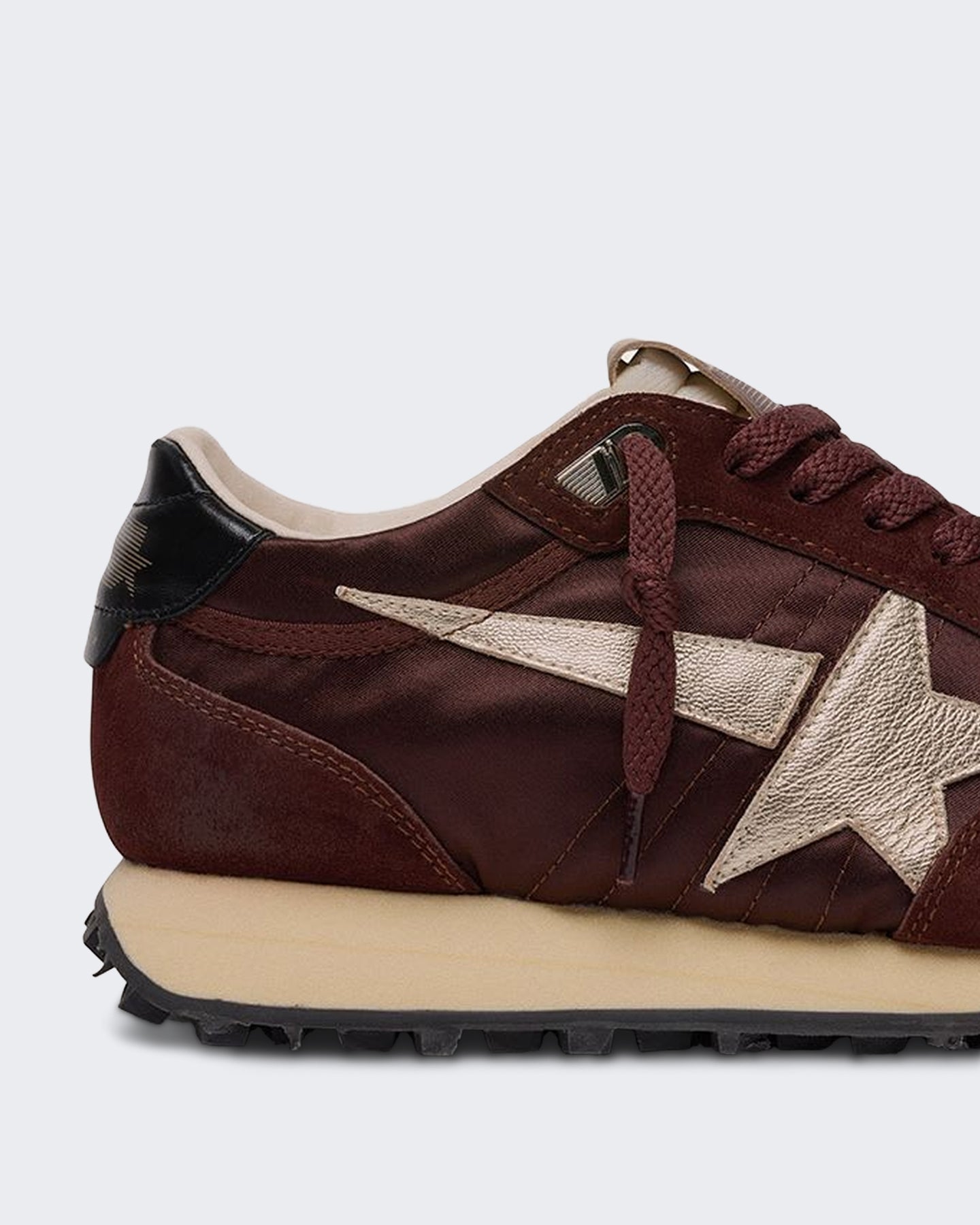Golden Goose Dames Sneakers met vintage finish Bordeauxrood - Eleganza.nl
