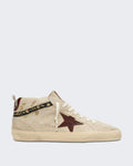 Golden Goose Damen Sneaker Mid Star beige