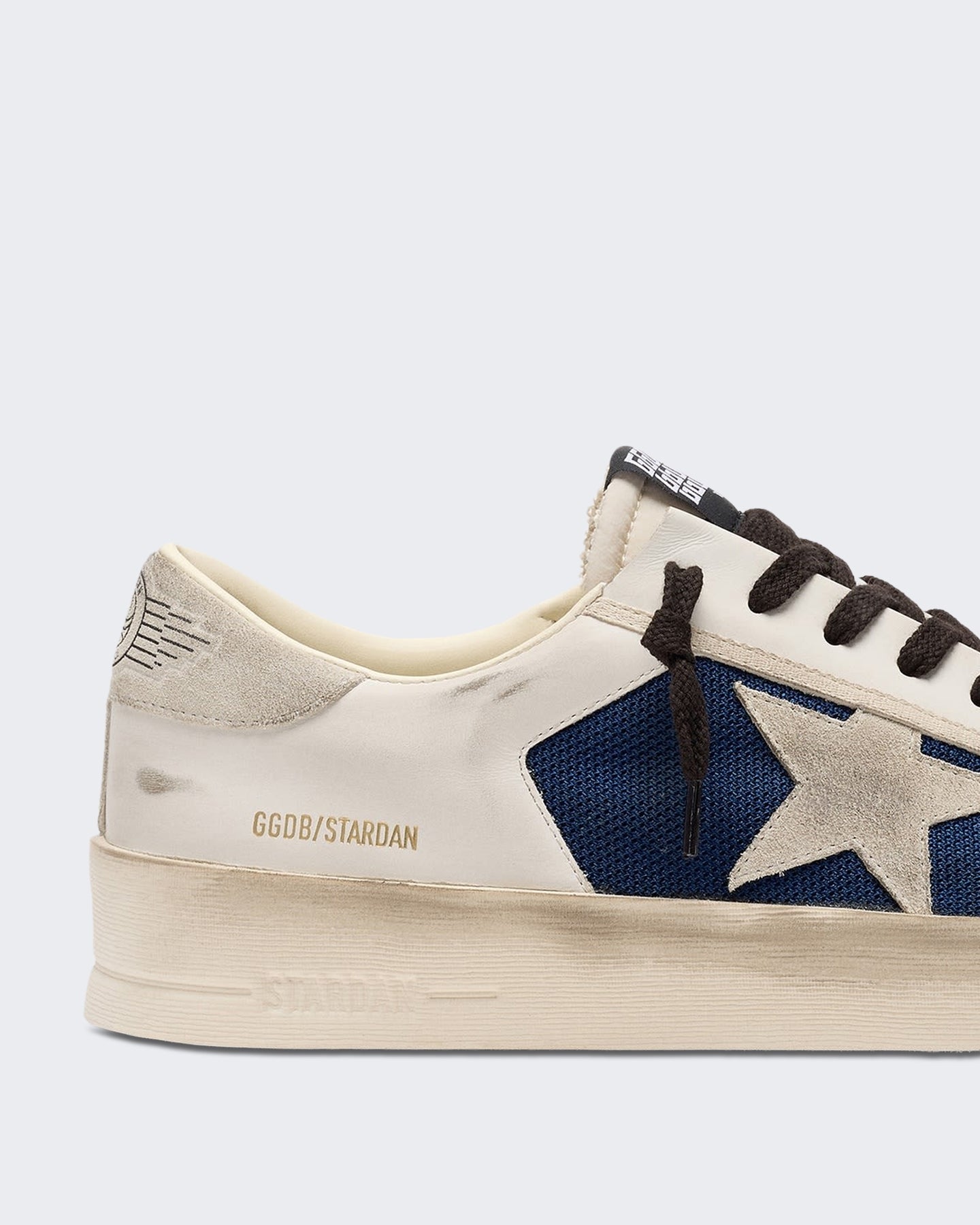 Golden Goose Heren Sneaker met vintage details Blauw - Eleganza.nl