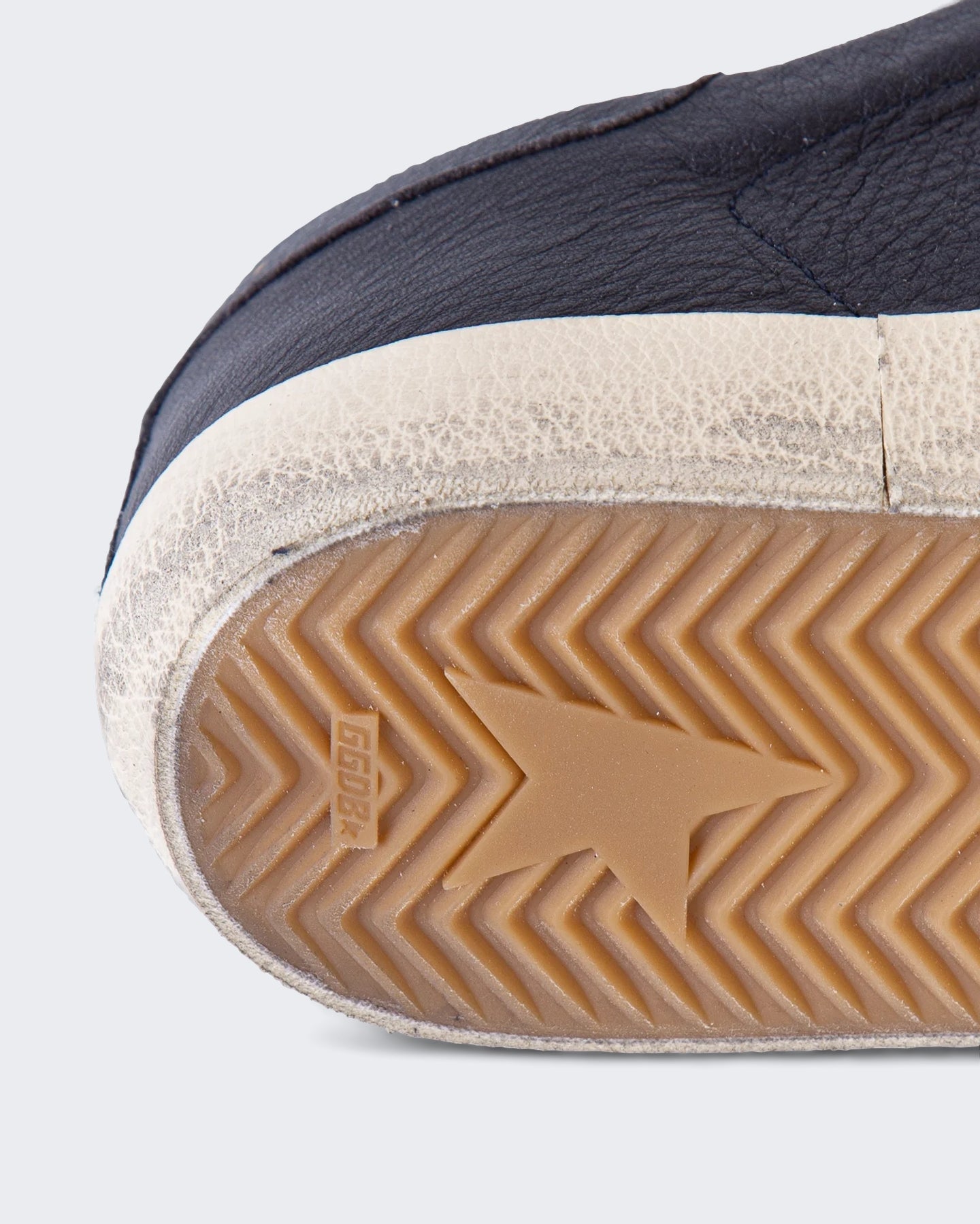 Golden Goose Heren Super-Star Leather Blauw - Eleganza.nl