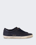Heren Super-Star Leather Blauw — huidige kleur