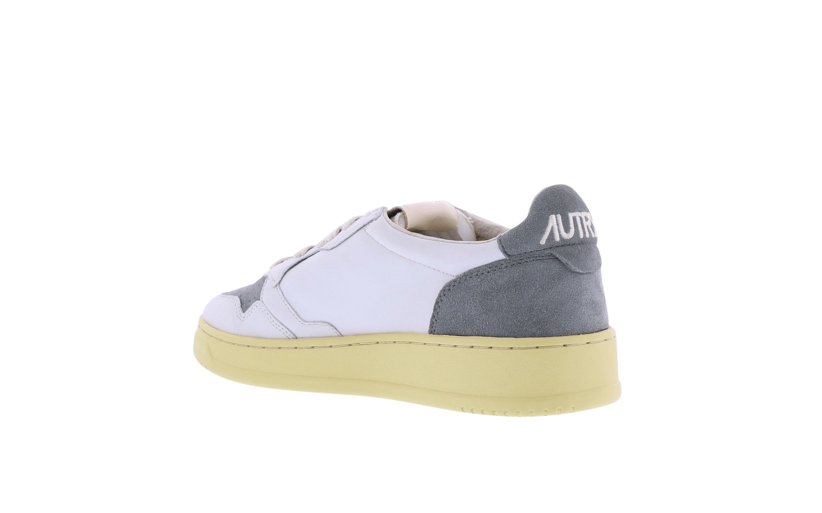 Heren Autry 01 Low suede/leer wit/gr