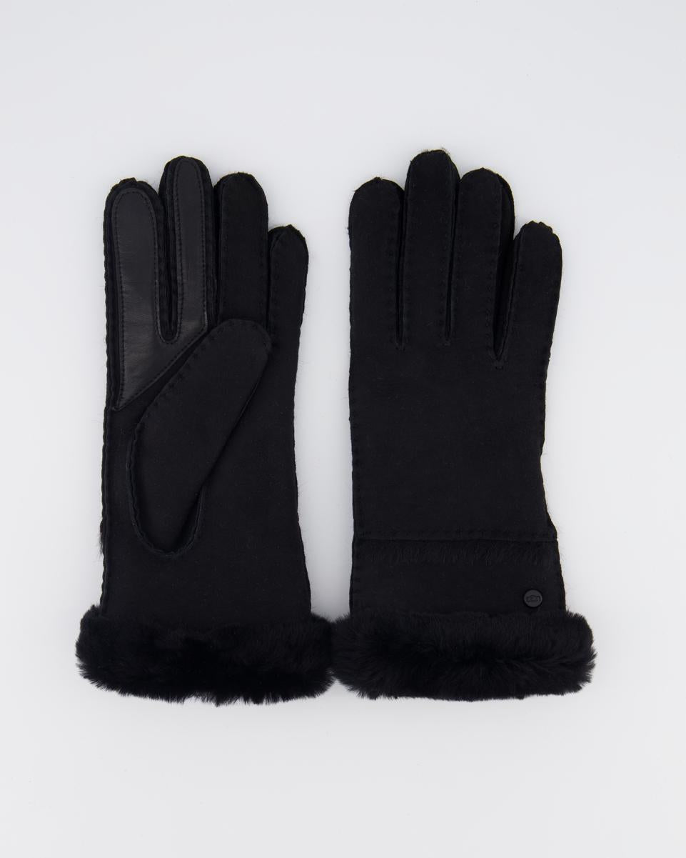 Dames Sheepskin Gloves Black