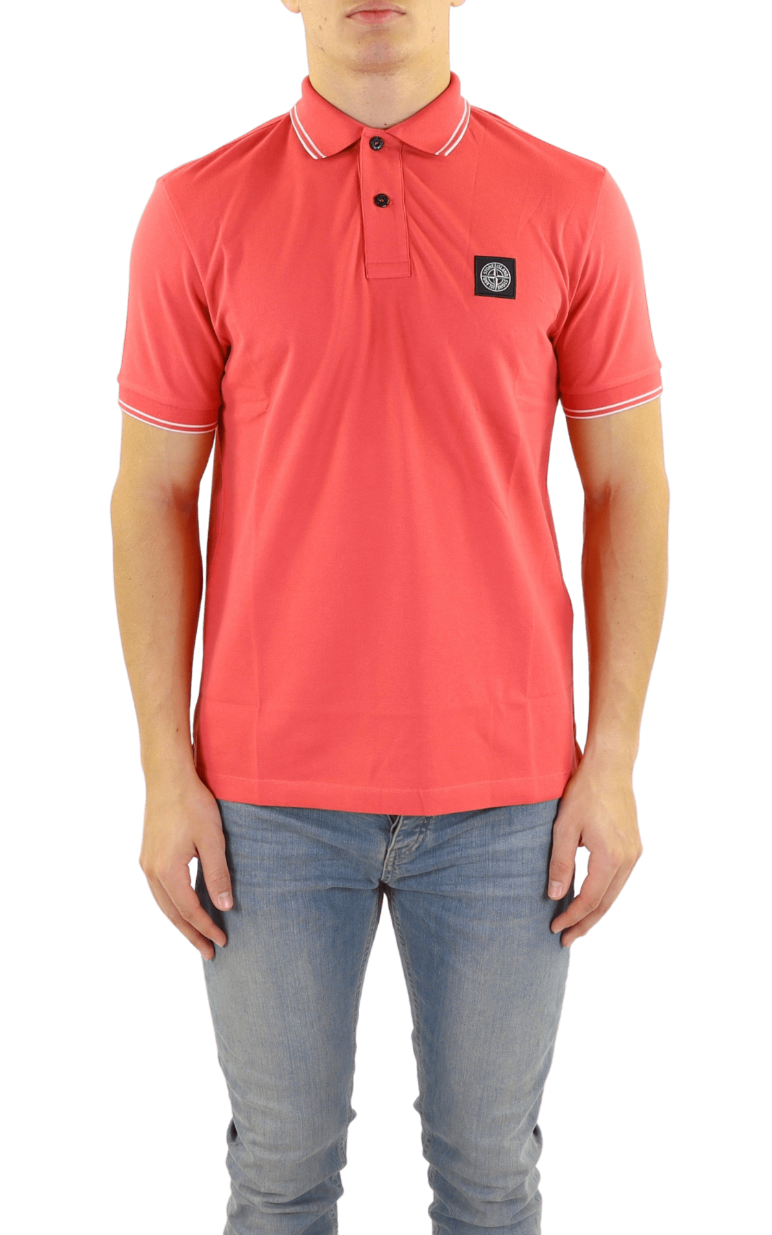 Heren Polo M/Corta Slim Fit