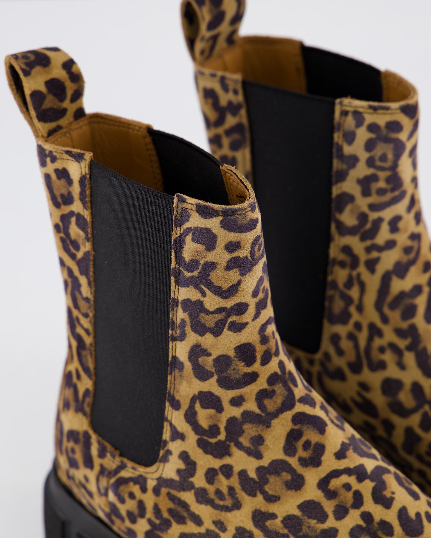 Dames CPH570 Leopard Boot Beige