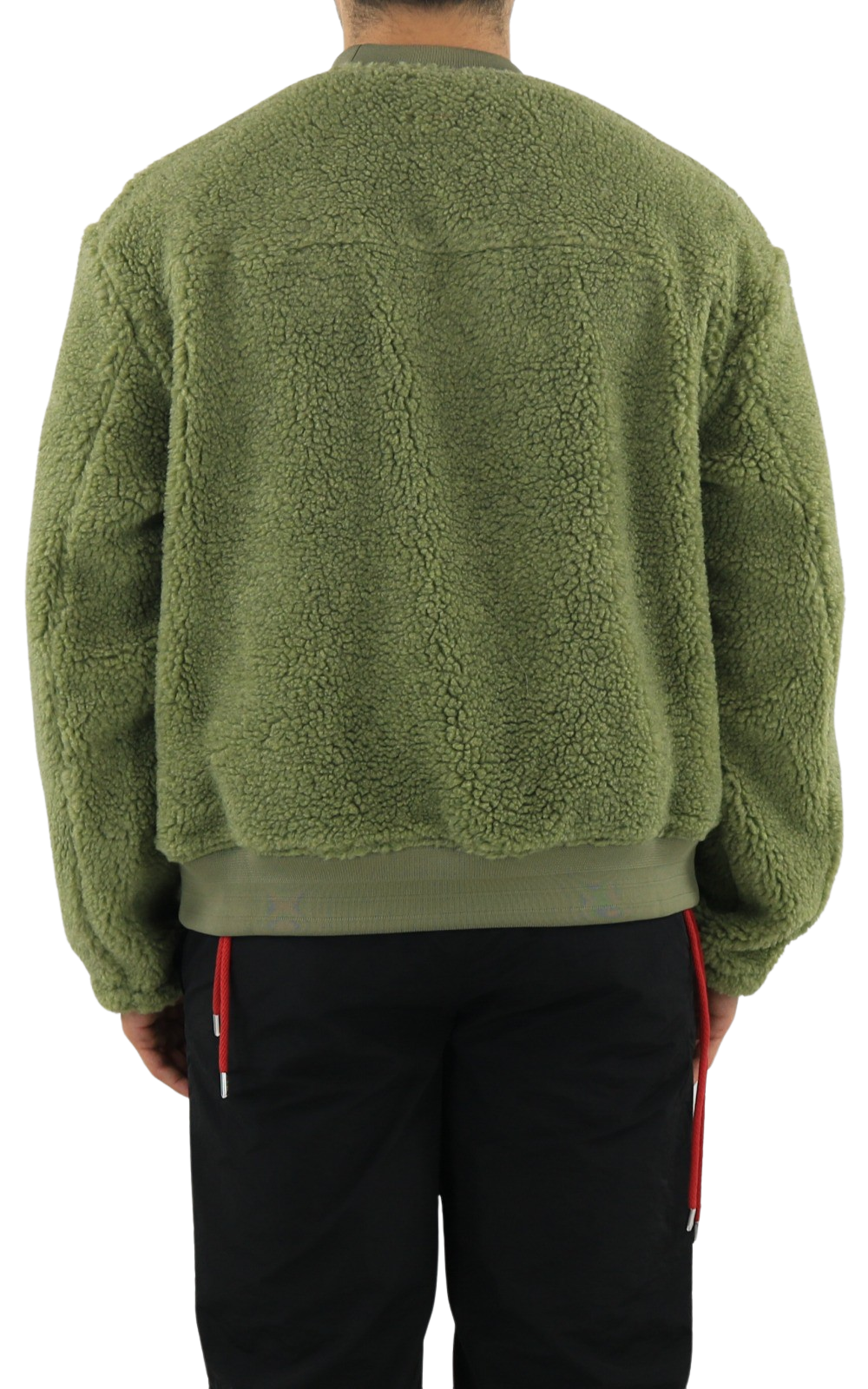 Heren Fleece Top Kaki Kaki