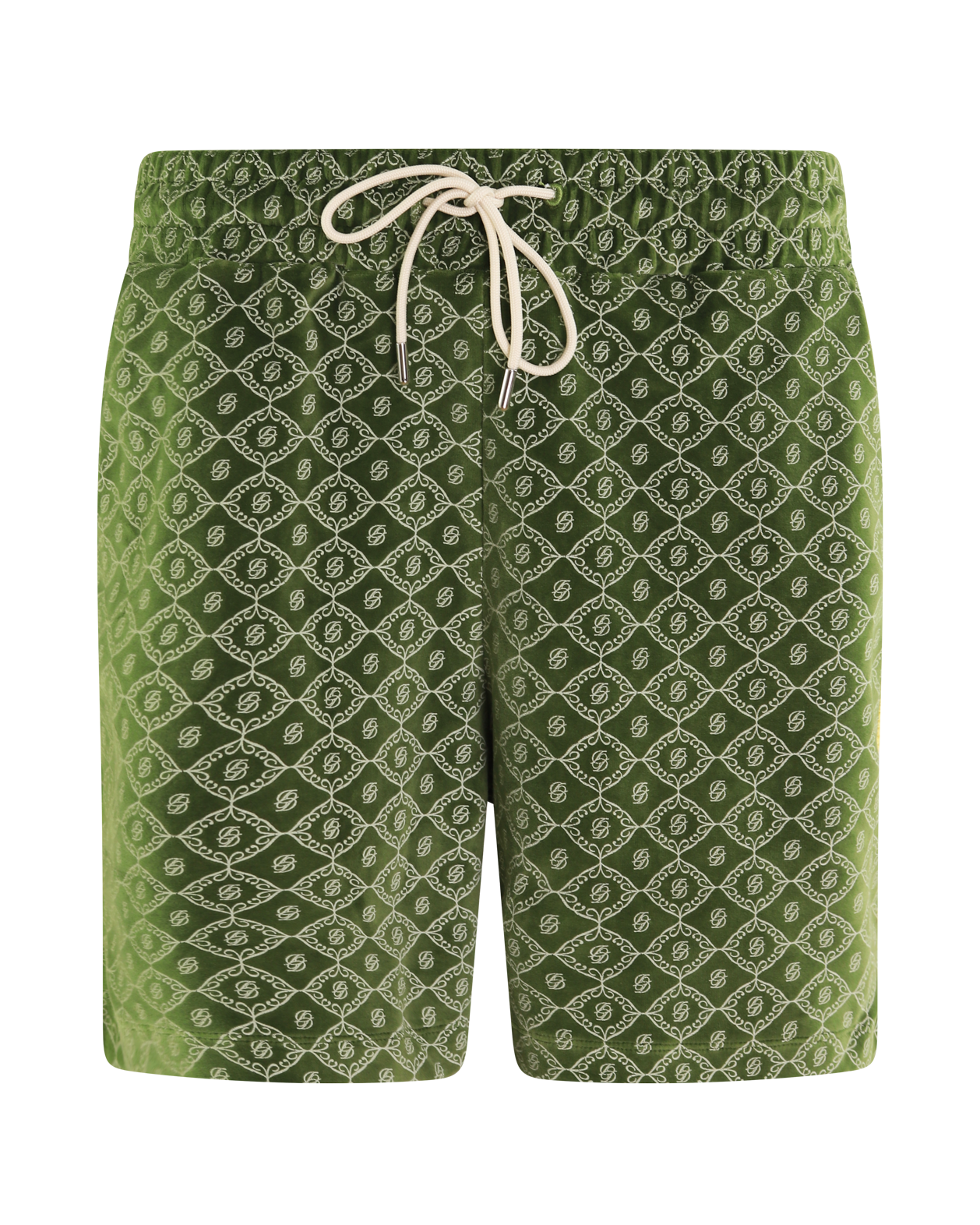 Heren Monogramme Short Groen