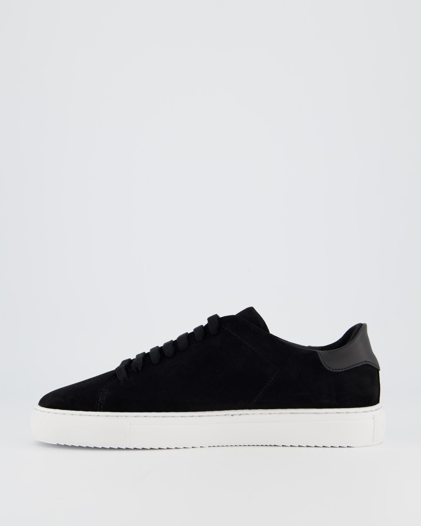 Heren Clean 90 Suede Sneaker Zwart