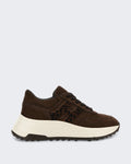 Damen Sneaker - H669 Allacciato H-Grey Braun (3)